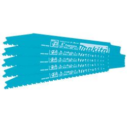 6" Metal Cutting Recipro Saw Blade, Progress, 5/pk
